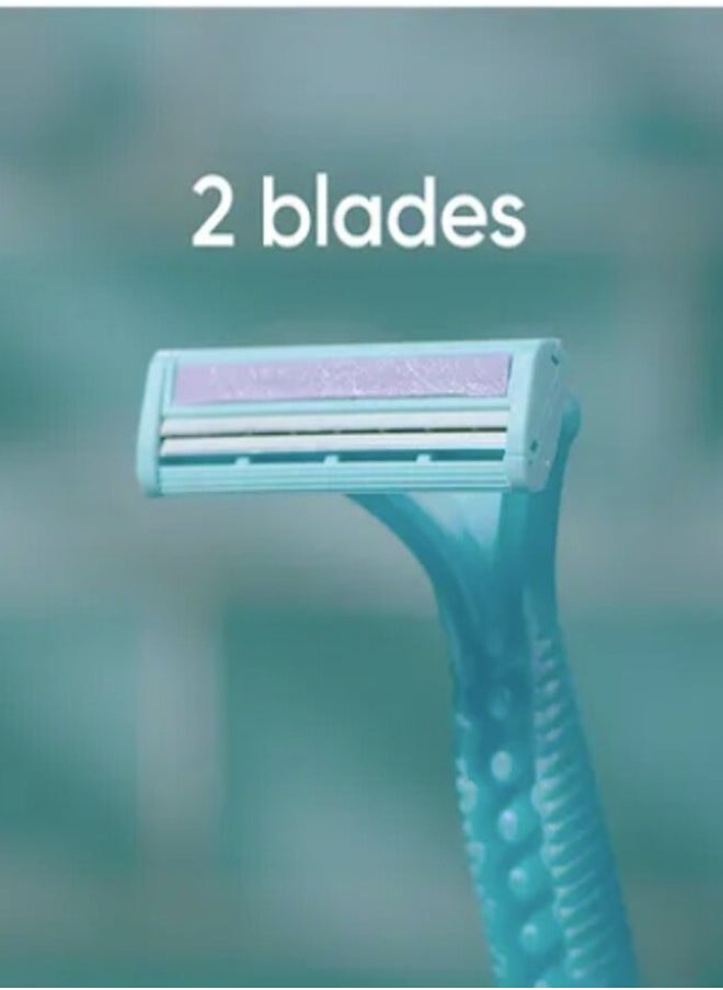 Venus Gillette Simply 2 Disposable Razor 12 Count  - Image 2