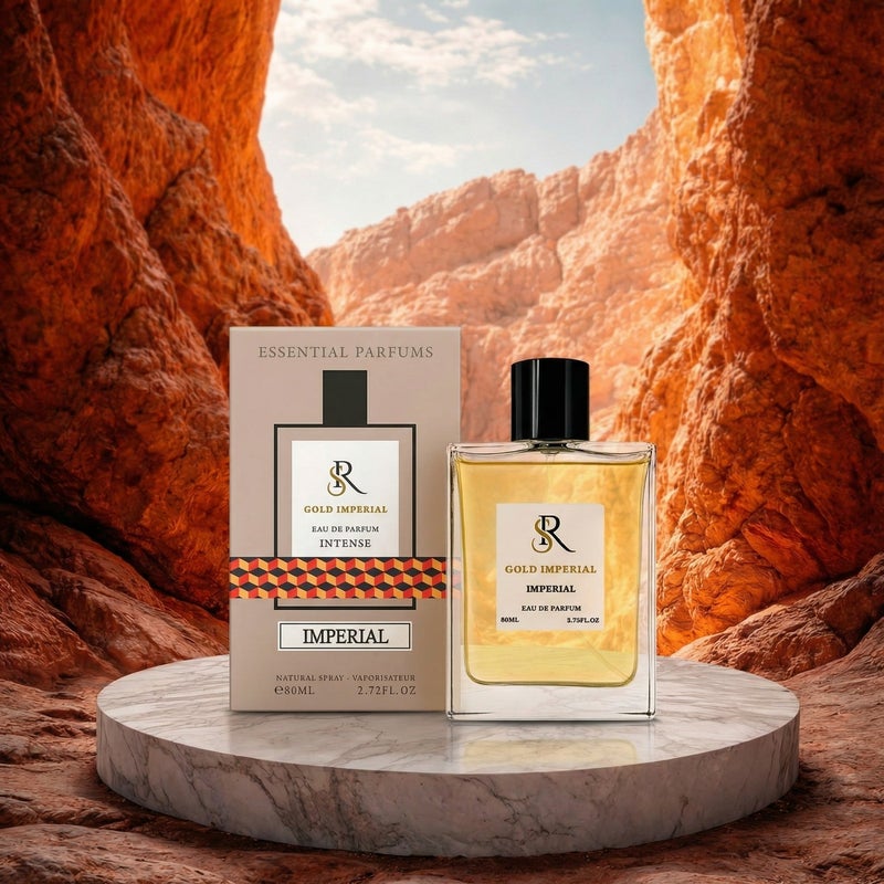IMPERIAL Gold Imperial  for Men, Warm Woods and Refreshing Spices, 80ml - Image 2