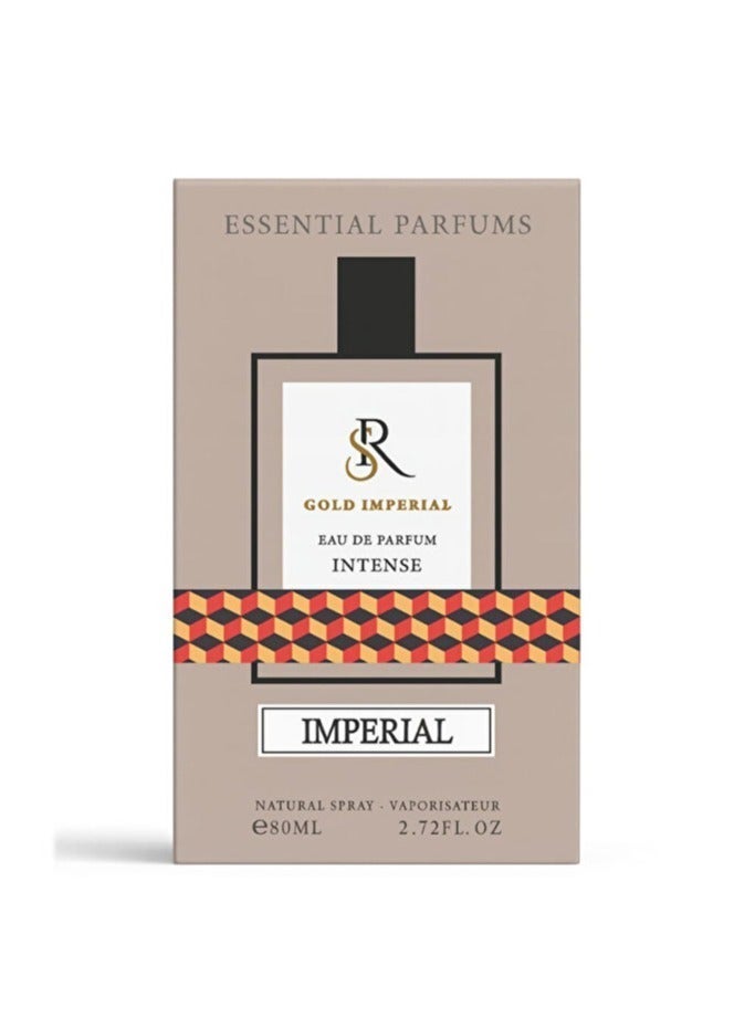 IMPERIAL Gold Imperial  for Men, Warm Woods and Refreshing Spices, 80ml - Image 4