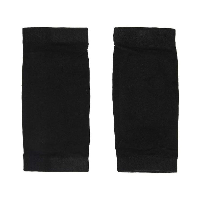 CCM Hockey Lace Bite Protector, PU Gel Pad Insert, Polyester Sleeve, Ankle Coverage, Black, OSFA - Image 2