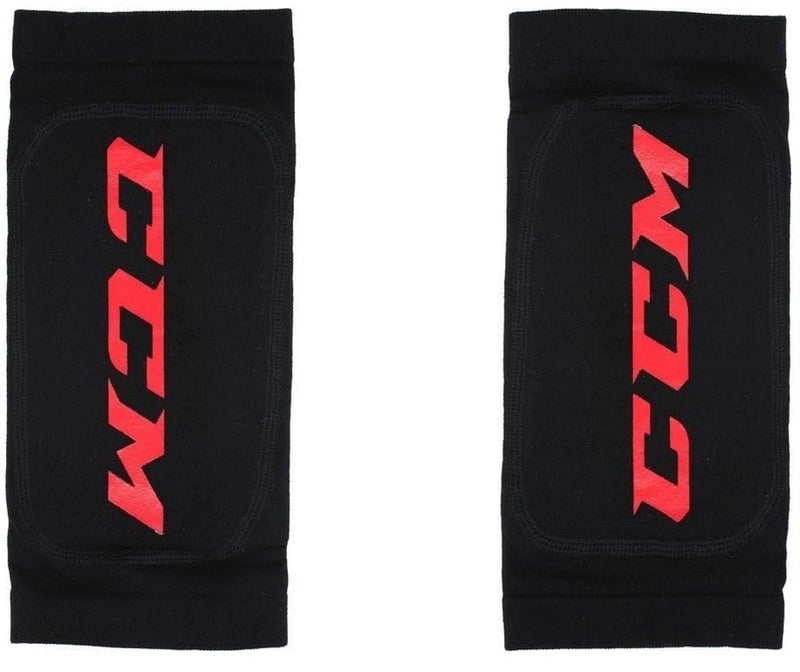 CCM Hockey Lace Bite Protector, PU Gel Pad Insert, Polyester Sleeve, Ankle Coverage, Black, OSFA - Image 5