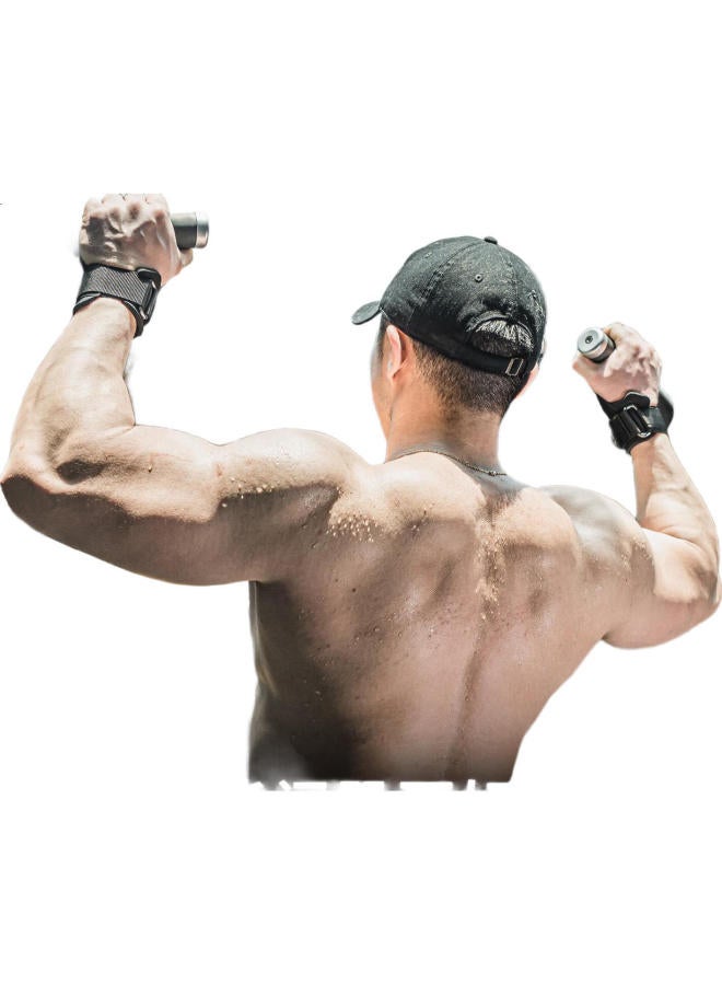 LAURASTAR Laura Star Pull-Up Assist Band, Grip Band, Fitness Gloves, Chin-Up, Deadlift, Palm And Wrist Support, For Men And Women, Auxiliary, Black - Image 1