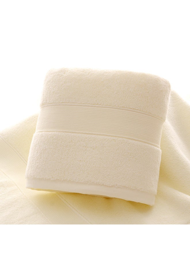 All-cotton Thickened Towel, Plain Color, Thickened For Adult Use, Suitable For Face Washing And Home Use, Soft And Absorbent