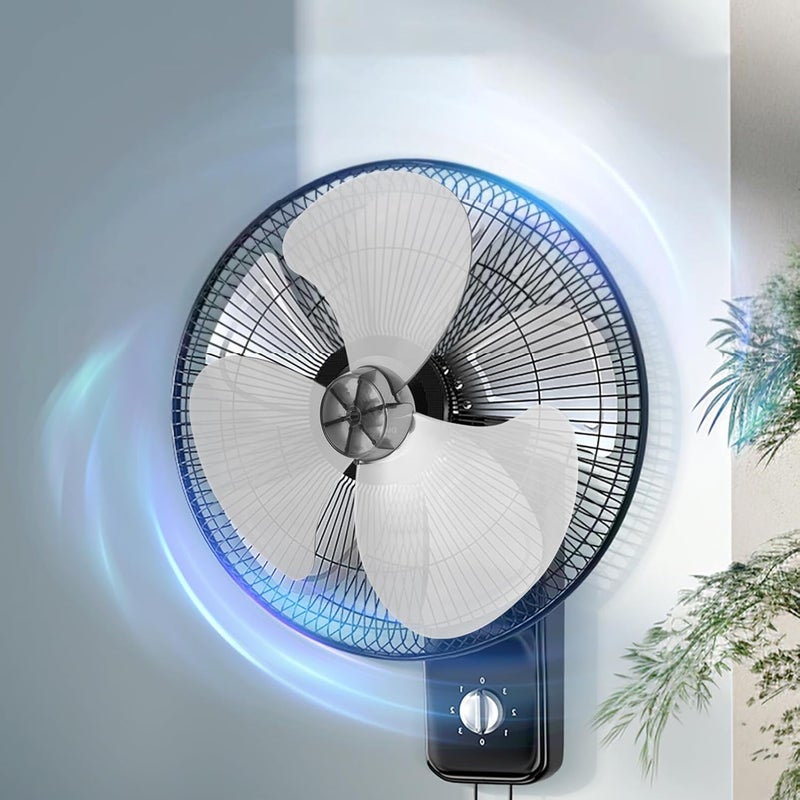 OSALADI 16Inch Plastic Fan Blade Leaves Universal Household Standing Pedestal Fan Table Fan Inner Replacement Part 3 Leaves Electric Fan Blades Black - Image 3