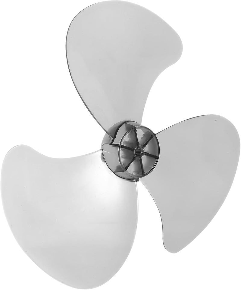 OSALADI 16Inch Plastic Fan Blade Leaves Universal Household Standing Pedestal Fan Table Fan Inner Replacement Part 3 Leaves Electric Fan Blades Black - Image 1