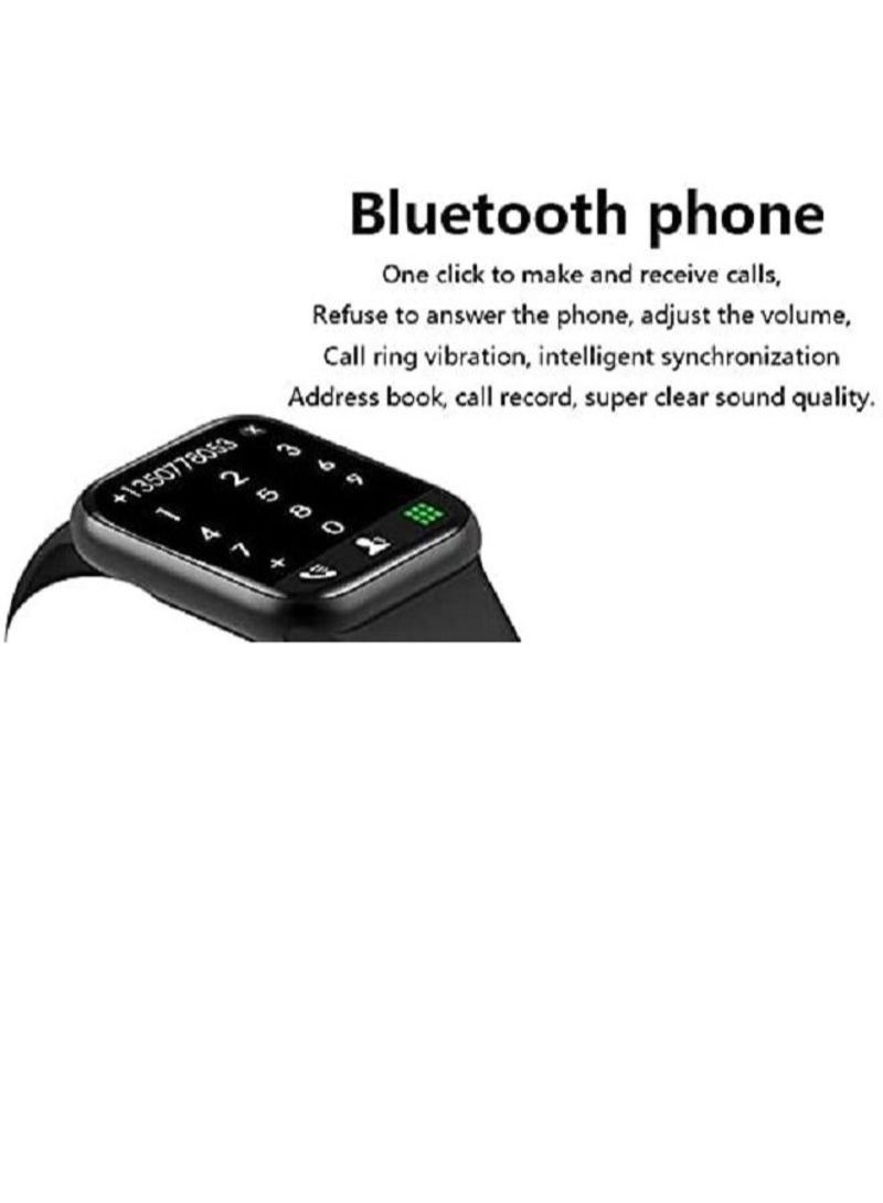 NIBEMINENT HW22 Pro Fitness Smartwatch for IOS Android Pink - Image 2