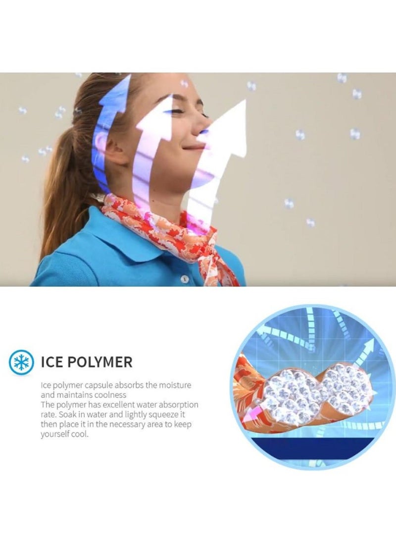 TA SPORTS Nrit Iceman Cool X Scarf  - Image 1