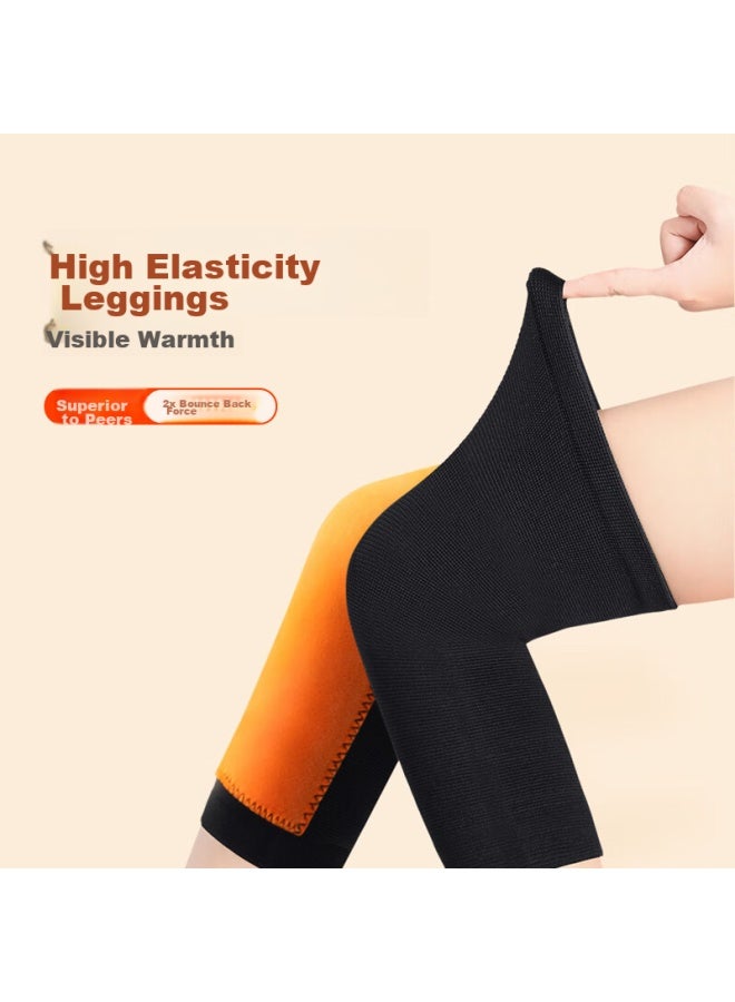 Teeis Knee Warmers For Arthritis, Cold Legs, Elderly, Winter, Fleece-lined, Cold-proof, For Middle-aged And Elderly Men And Women - Image 2