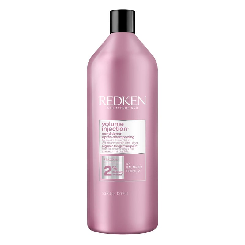 Redken Volume Injection Conditioner | Hair Volumizer For Fine Hair | Detangling and Volumizing | 33.8 Fl Oz - Image 1