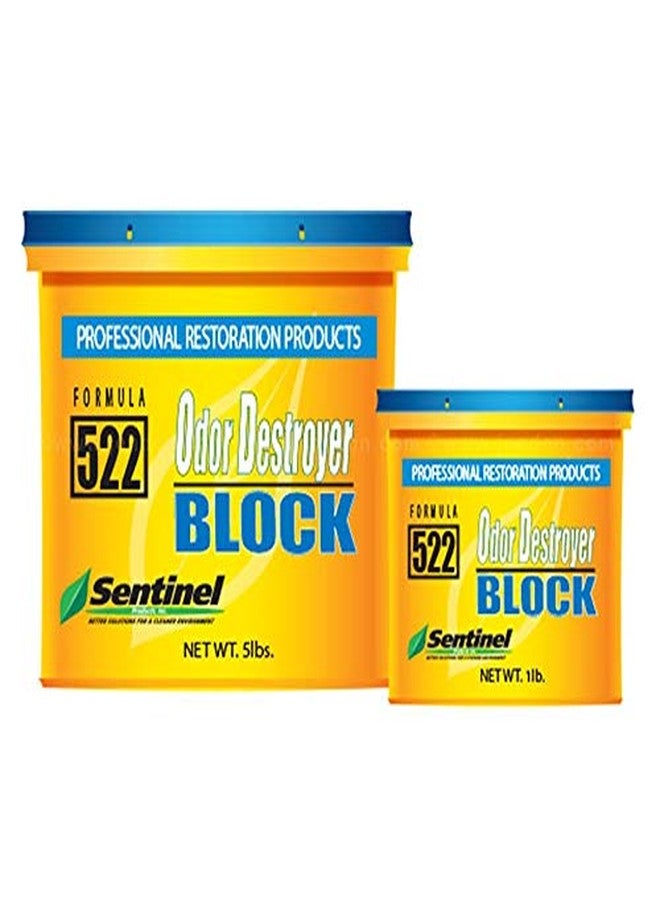 SENTINEL Formula 522 Odor Destroyer Block, 1 lb - Image 1