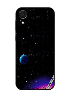 VR CREATIVE Protective Case Cover For Samsung Galaxy A03 Core 8-Bit Pixel Galaxy Design Multicolour  - Image 1