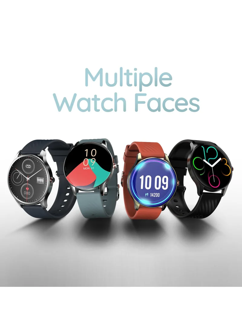 بيبل Ascent 1.43" Smartwatch for Men and Women, AMOLED Bezel-less Display, 700 Nits Brightness, Always On, Bluetooth Calling, Health Monitoring, Multi-Sports Modes