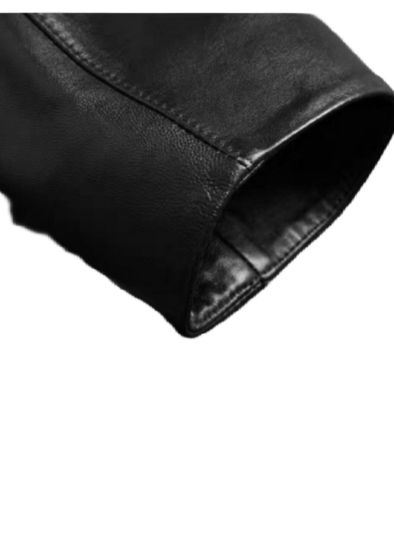 Top Leather (C26) Jacket Mens Lambskin Leather Jacket Casual Style Fashion Leather Jacket Men - Image 5