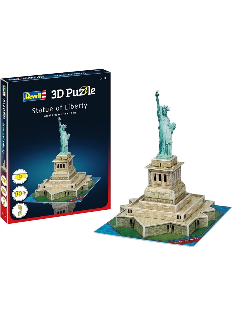 Revell 3D Puzzle Construction Kit - Statue of Liberty - Image 1