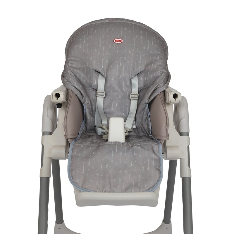 Nuby Baby High Chair Cover - Protects from Spills and Crumbs - Water Resistant for Easy Cleanup - Arrow Print - Image 1