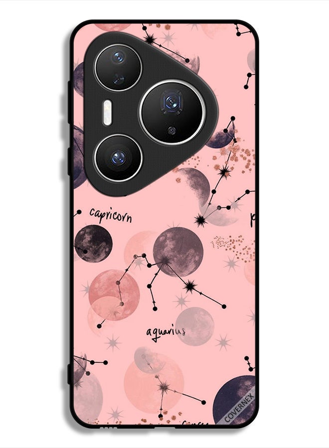 Covernex Huawei Pura 80 Pro Plus Protective Case Cover Zodiac Signs Pastel Art - Image 1