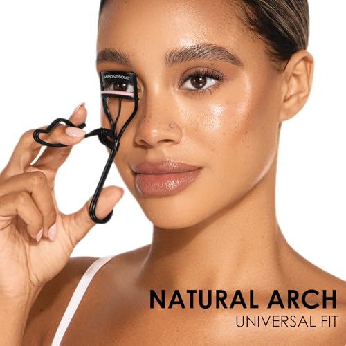 JAPONESQUE Professional Volumizing Lash Curler for Natural & False Lashes on Most Eye Shapes and Large Eyes, 1 Refill Pad, Holds Curl up to 8 Hours - Image 4
