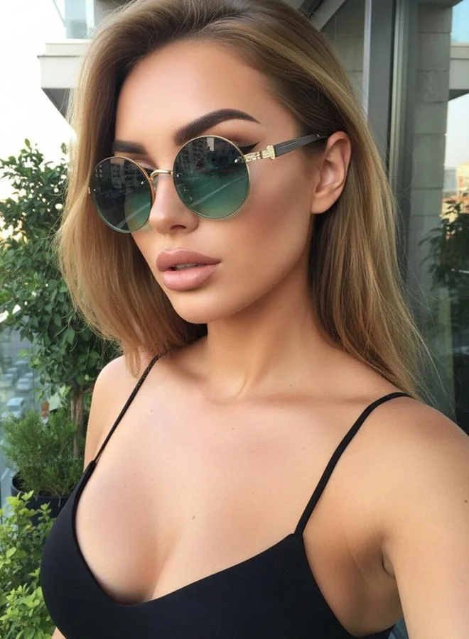 تايك تو Vintage Round Shades