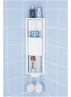 Primanova Primanova 360 Degrees Rotating Corner Caddy With 3 Shelves, White - So1  - Image 5