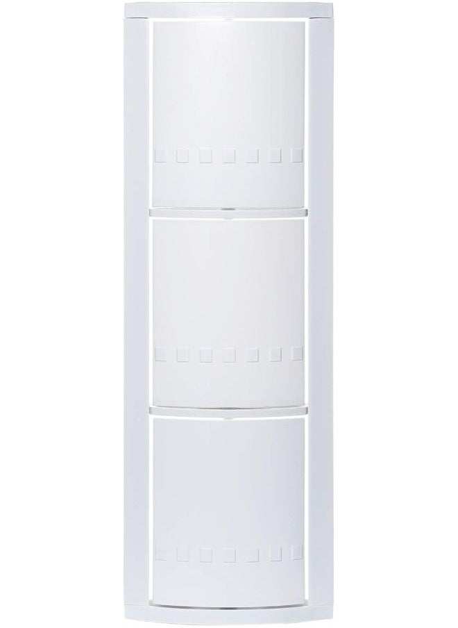 Primanova - Primanova 360 Degrees Rotating Corner Caddy With 3 Shelves, White - So1 - Image 1