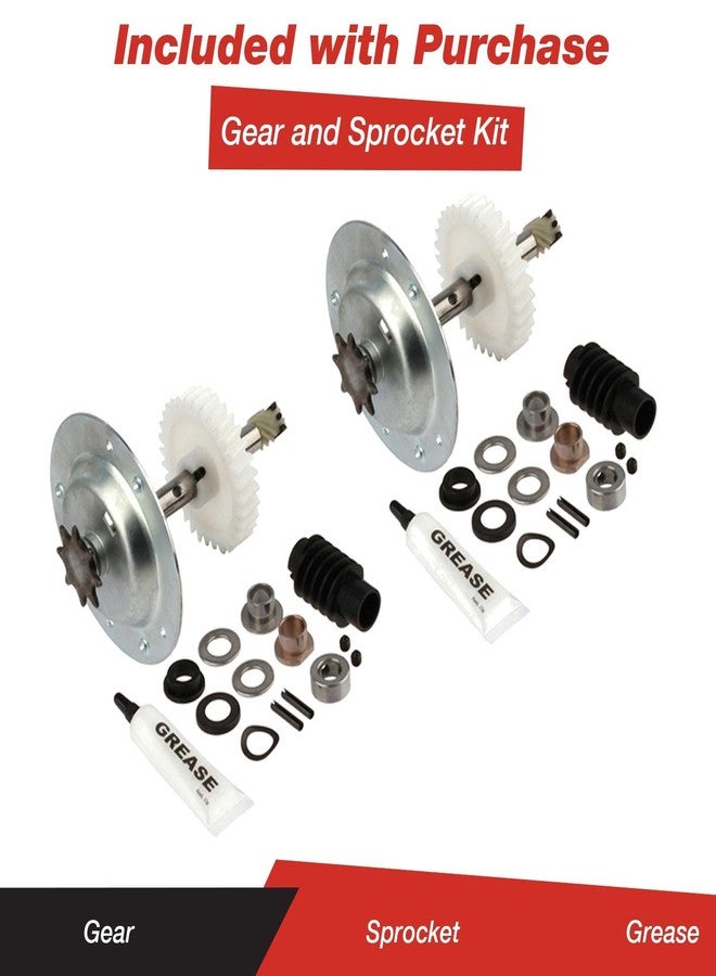 GDR PRO Garage Door Gear and Sprocket Kit for Liftmaster 41C4220A, Compatible with Chamberlain, Sears, Craftsman 1/3 and 1/2 HP Chain Drive Models, 2 Pack - Image 5