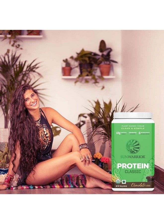 Sunwarrior Vegan Classic Plant Protein - 750 g (Chocolate) - Image 5