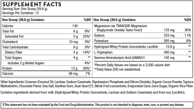Thorne مكمل بروتين مصل اللبن THORNE RecoveryPro لدعم استعادة العضلات والتغذية وأداء التمارين والنوم معتمد من NSF للرياضة 12 حصة 167 أونصة - Image 2