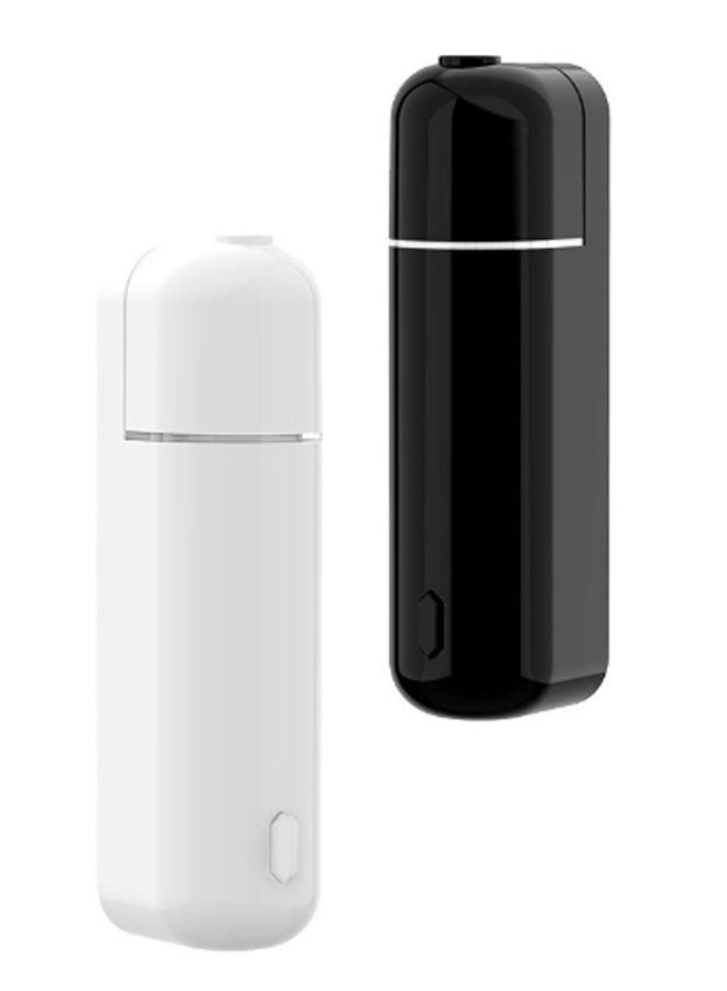 جهاز تنقية الهواء والترطيب، ناشر الزيوت العطرية الذي يعمل بالطاقة عبر منفذ USB، معطر هواء صغير محمول، مناسب للاستخدام في السيارة والمنزل والمكتب وغرفة النوم. (أبيض) - Image 3
