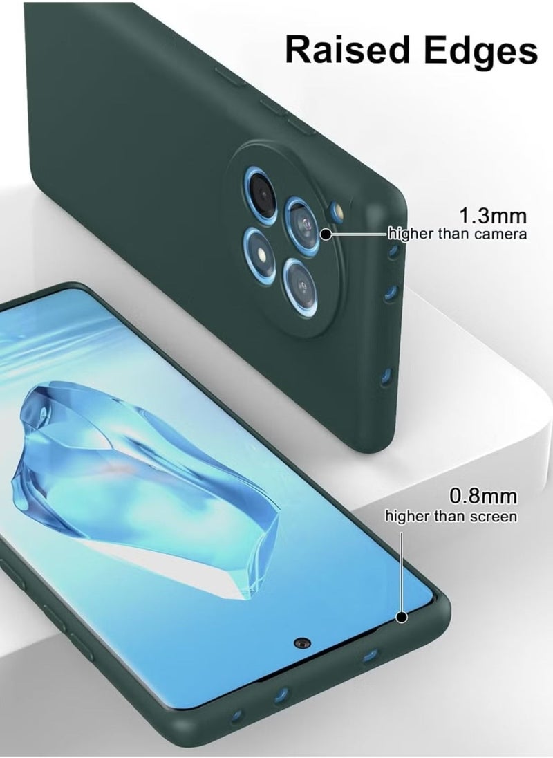 ELTRAZONE OnePlus 12R 2024 Liquid Gel Rubber Bumper Case – Slim Hard Shell Shockproof Cover with Soft Microfiber Cushion for OnePlus 12R 5G (2024) - Image 4