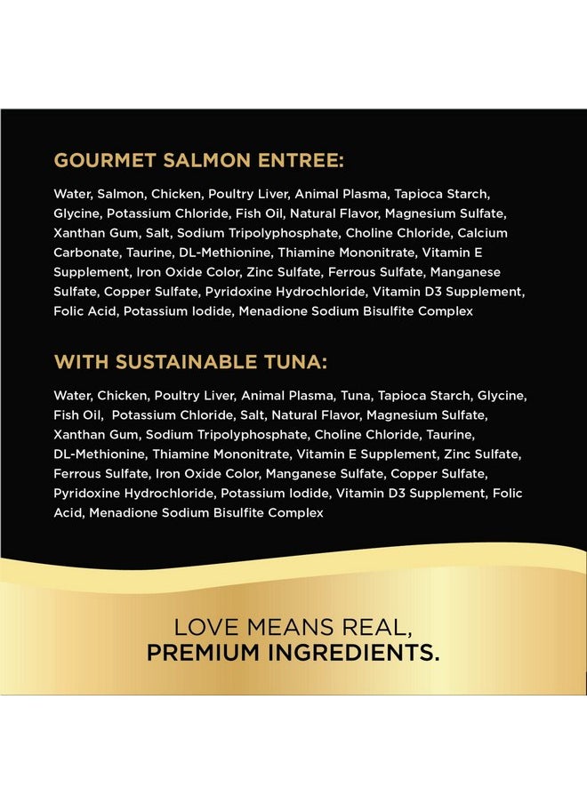 Sheba Sheba Perfect Portions Cuts in Gravy Multipack Salmon & Tuna Wet Cat Food, 2.64 oz., 12 Twin Packs  - Image 5