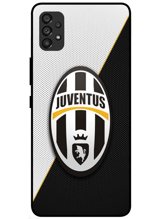 EYE CATCH Protective Case Cover For Samsung Galaxy A53 Smart Series Printed Protective Case Cover for Samsung Galaxy A53 Juventus Logo - Image 1