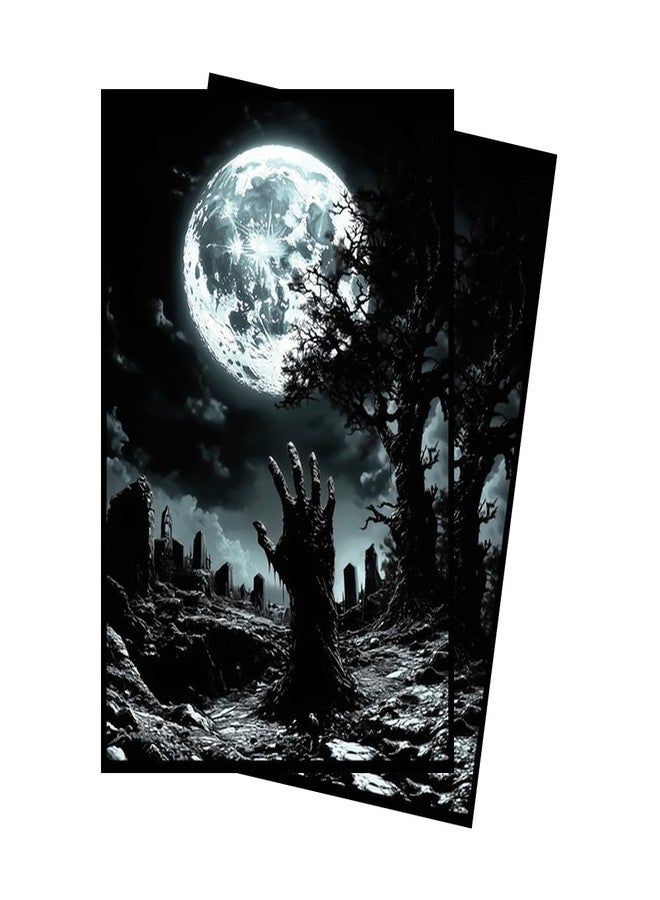 Paramint Moonlit Zombie MTG Card Sleeves (Smooth) - 104 Count Standard Size TCG Sleeves - Compatible with Magic The Gathering - Double Sleeving - Original Art Design, Premium Protection - Image 1