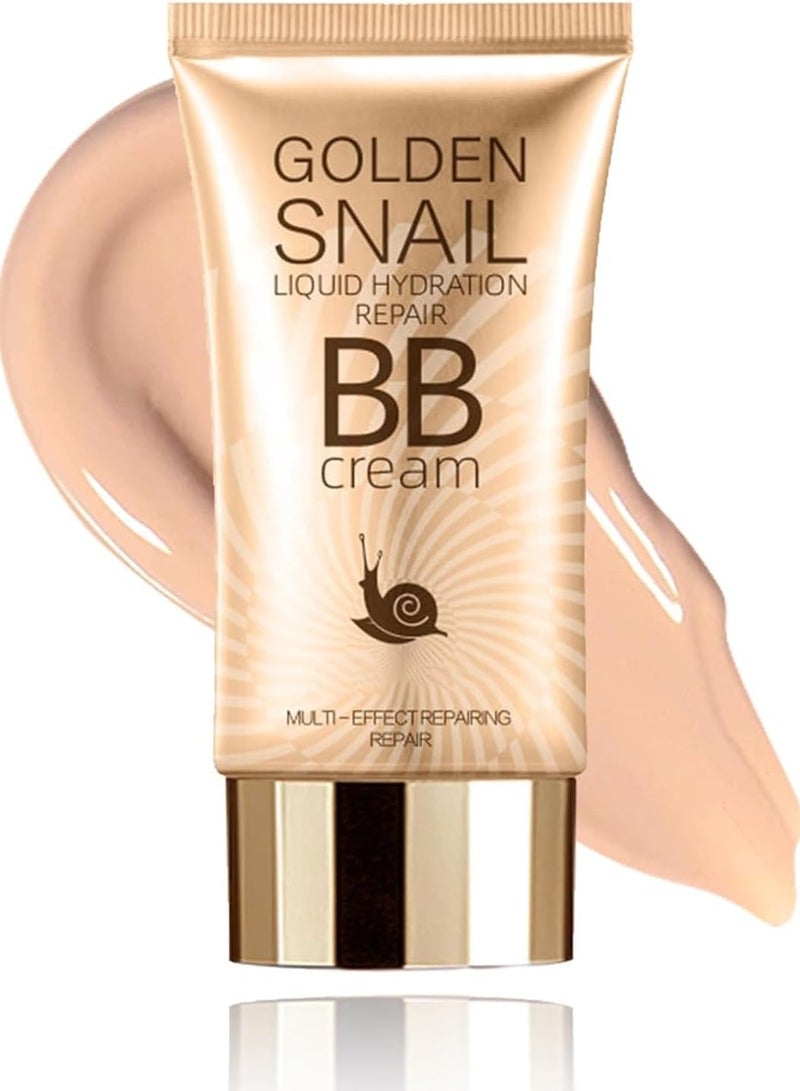 Excefore Foundation Makeup, BB Cream Tinted Moisturize For Face, Hydrating Formula BB Cream For All Skin Types, Oil-Free, Full-Coverage foundation primer, 50 ml - Image 1