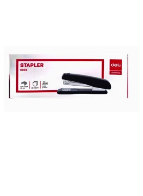Deli 25 Sheets Stapler 0306 for 24/6 and 26/6 Assorted Color