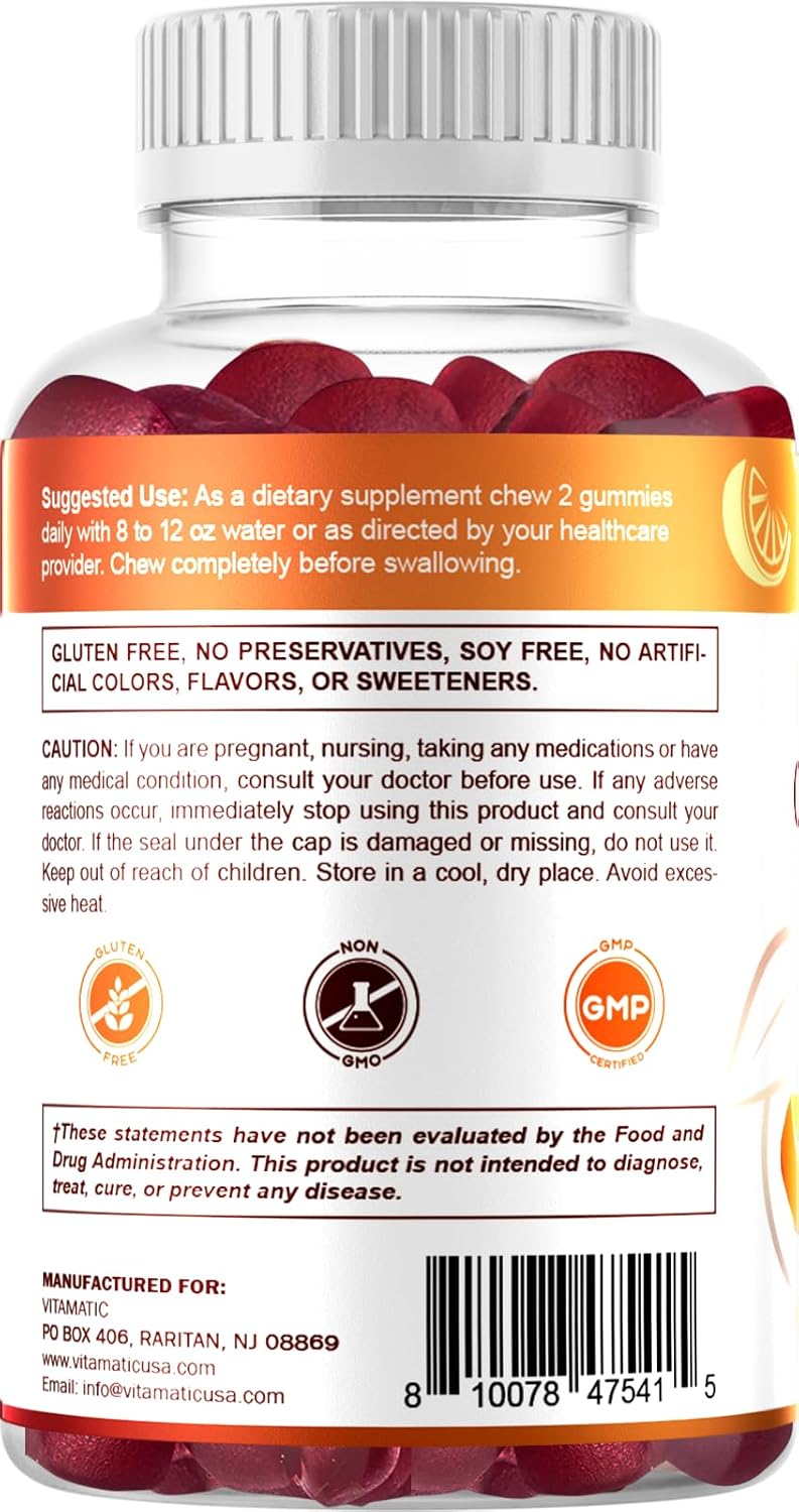 Vitamatic فيتاميناتيك 15 يوم تنظيف جوميز سينا كاسكارا سيليوم بذور الكتان صبار الألوة ليكوريش MCT بروبيوتيك - Image 4