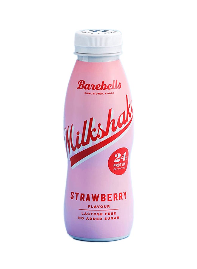 Barebells Protein Strawberry Milkshake 330ml - Image 1