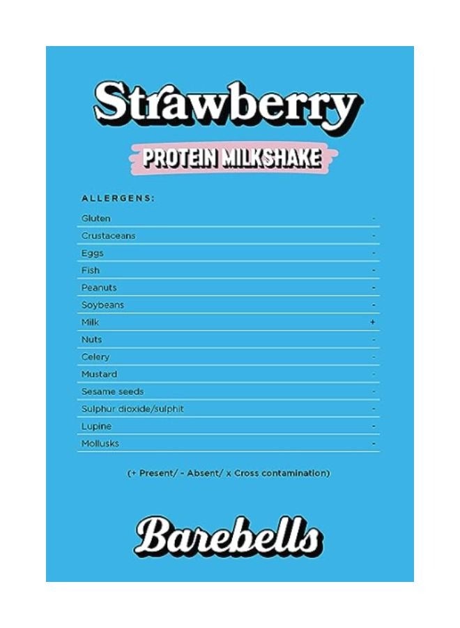Barebells Protein Strawberry Milkshake 330ml - Image 3