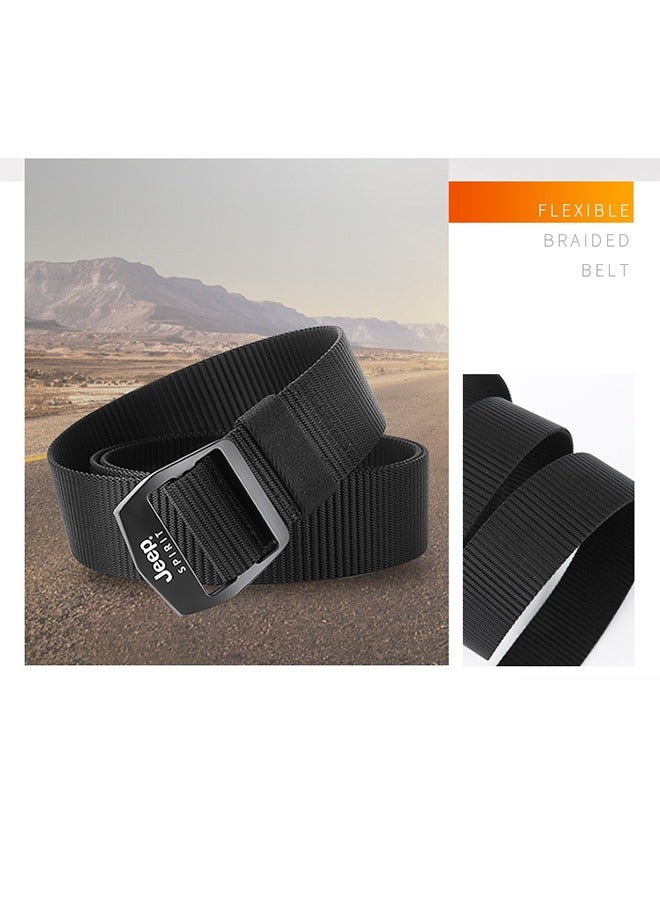 Jeep Men's Stretch Belts - Braided Belts for Golf, Casual Wear and Jeans - Image 4