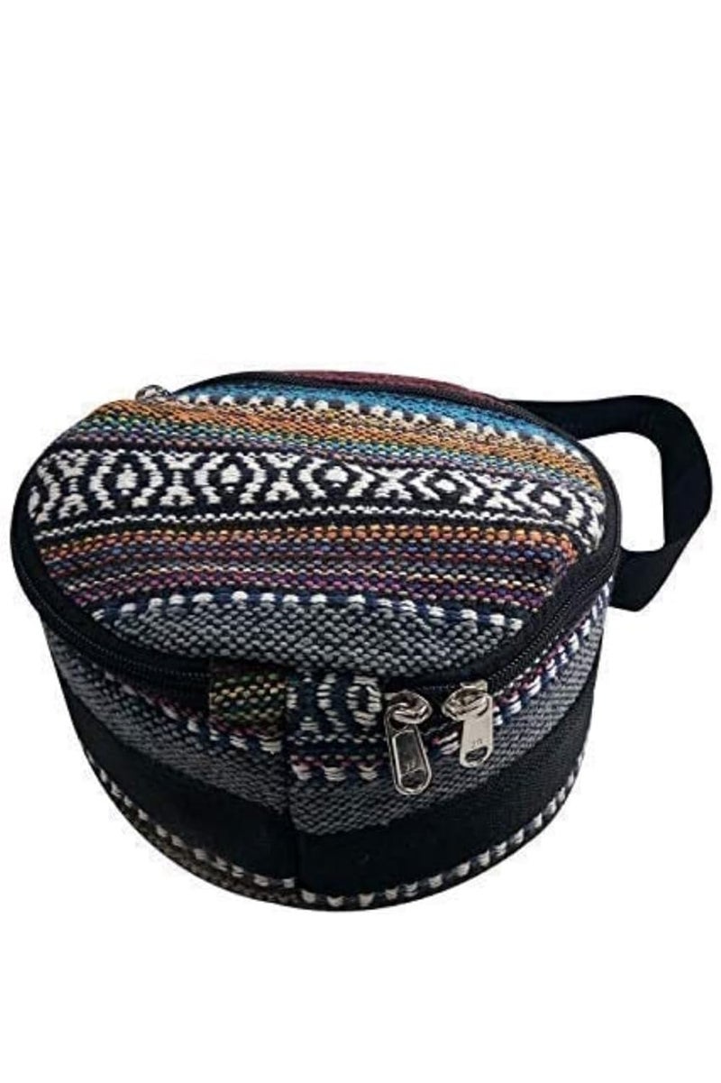 Classical 12-Inch Steel Tongue Drum - A Scale 12 Notes Percussion Instrument Hand Pan With Mallets and Carry Bags - Image 4