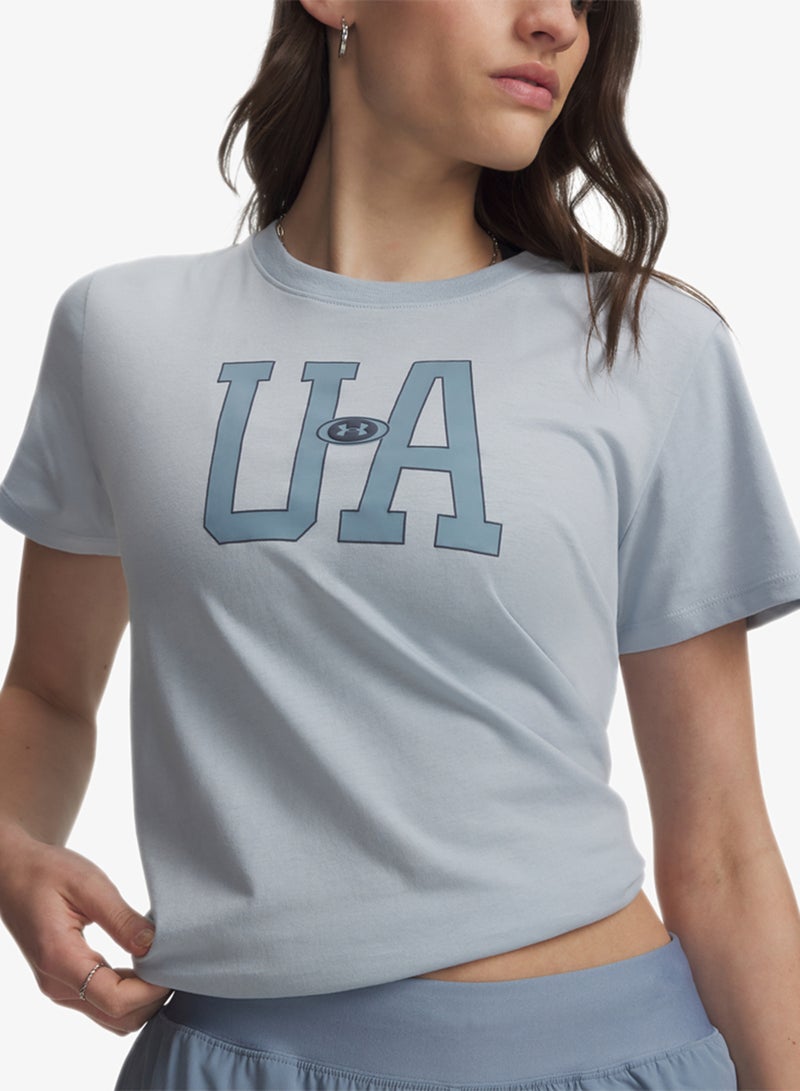 UNDER ARMOUR Icon Fleece Graphic T-Shirt - Image 3
