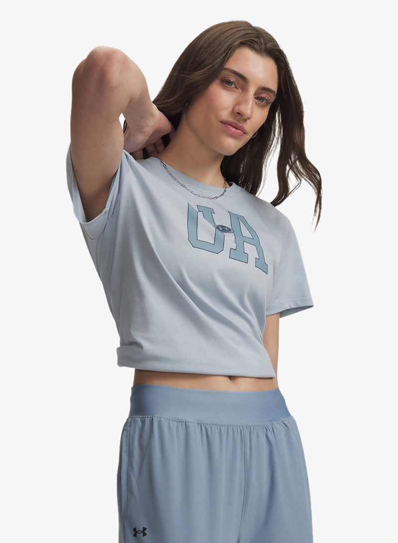 UNDER ARMOUR Icon Fleece Graphic T-Shirt - Image 1