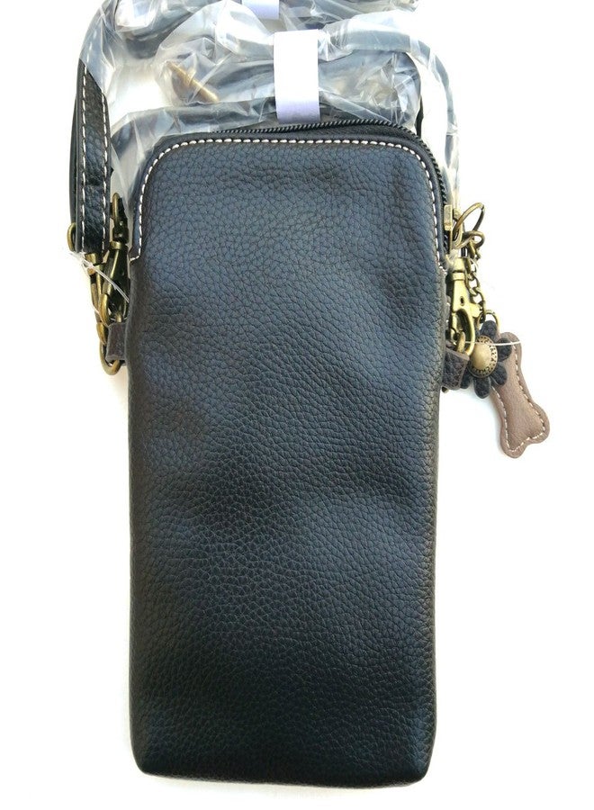 CHALA Crossbody Cell Phone Purse | Women's Wristlet Handbags with Adjustable Strap (Starburst - Black) - Image 4