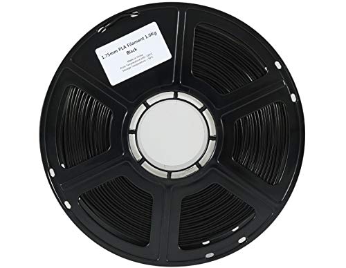 WOL 3D Flashforge PLA 3D Printer Filament 1.75mm - Black - Image 2