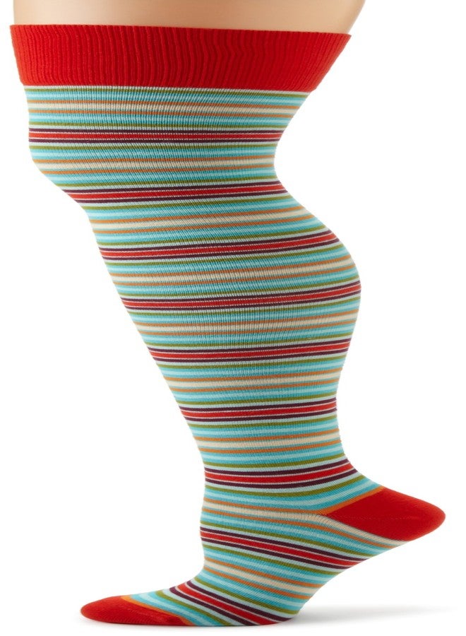 Ozone Women's Otk Pop Stripes,Red,9-11W