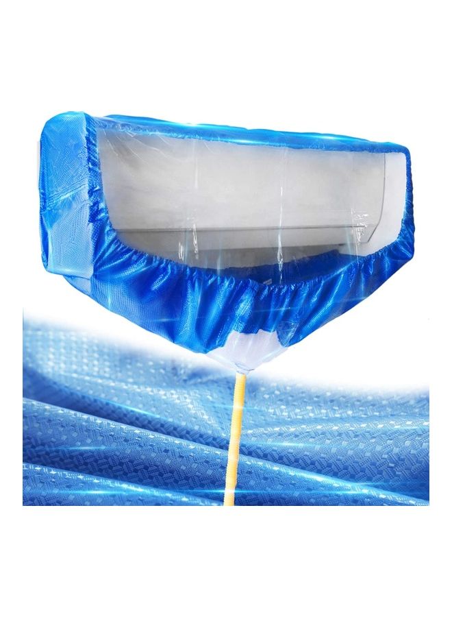Air Conditioner Cleaning Cover Blue - Image 1