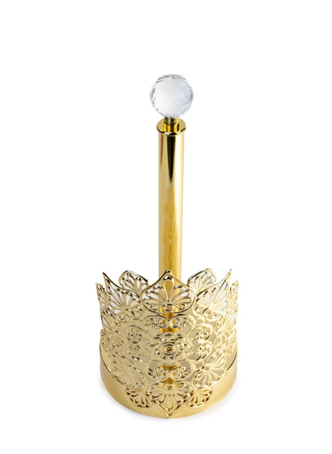 ZEYVE ZEYVE Paper Towel Holder Royal Gold 32X12Cm