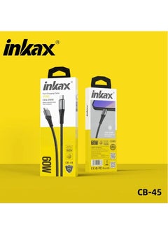 Inkax inkax Cable CB-45 Type C to Type C Zinc Alloy - 60w  - Image 2