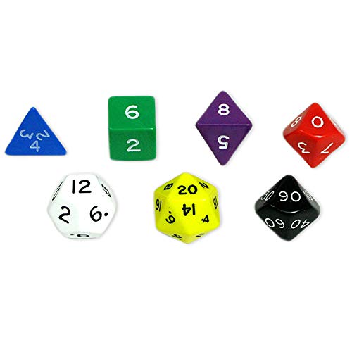Koplow Games KOP10827 Jumbo Polyhedral Dice Game Set - Image 5