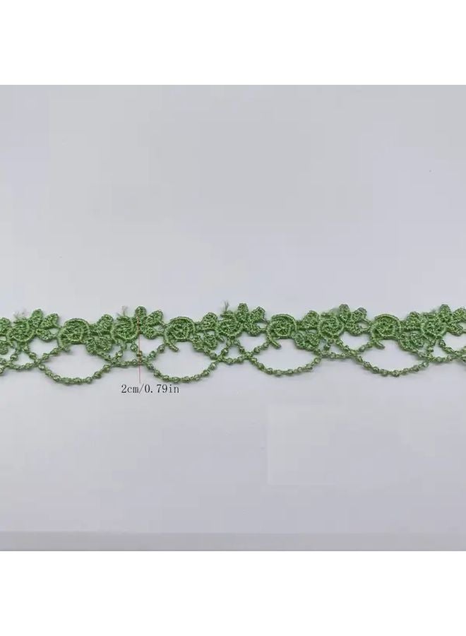 Water Soluble Embroidery Lace Trim 1 Yard White Sewing Knitting Accessories - Image 4