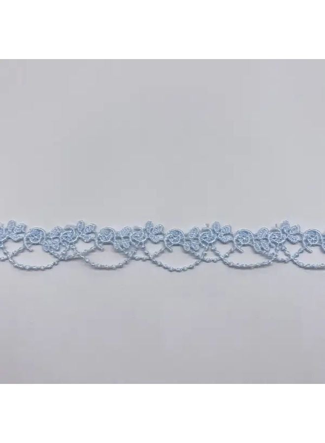 Water Soluble Embroidery Lace Trim 1 Yard White Sewing Knitting Accessories - Image 5